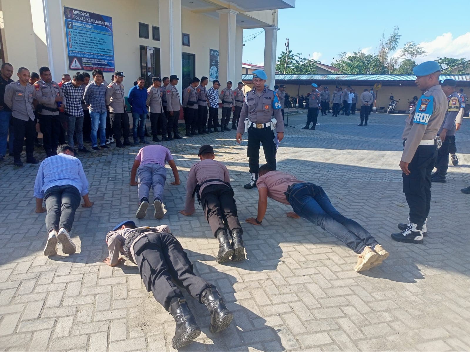Gelar Operasi Gaktiblin, Sipropam Polres Kepsul Dapati Sejumlah Pelanggaran