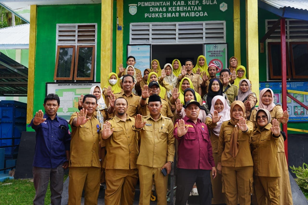 Tim TPPS Sula Sambangi 7 Puskesmas Di 6 Kecamatan