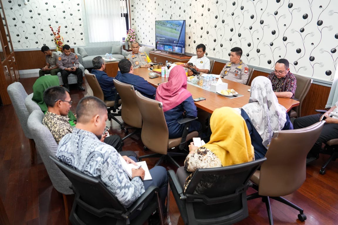 Jelang Pemilu Serentak 2024, Polda Jalin Siraturahim Dengan KPU Provinsi Malut